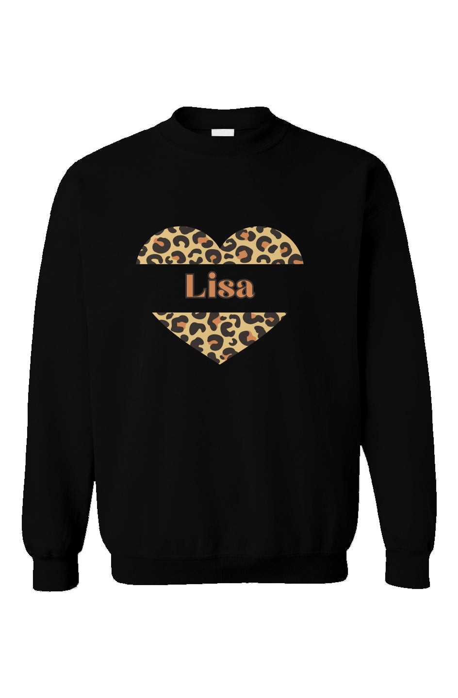 Personalized Heart Crewneck